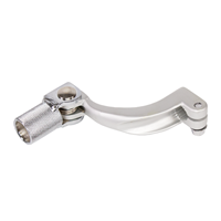 APICO GEAR PEDAL FORGED GAS-GAS TXT PRO 02-26 SILVER