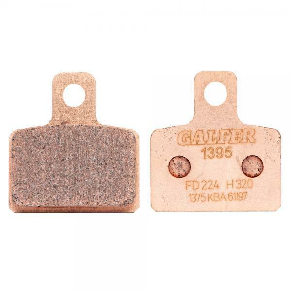 GALFER FD224 GOLD REAR BRAKE PADS - Sintered