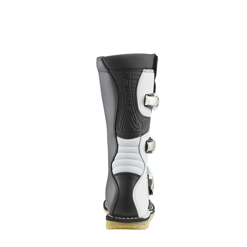 Pro-tec White/Black/Fluo Yellow Trials Boots