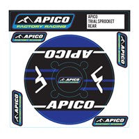 APICO TRIALS REAR SPROCKET STICKER