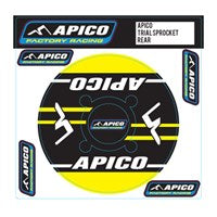 APICO TRIALS REAR SPROCKET STICKER