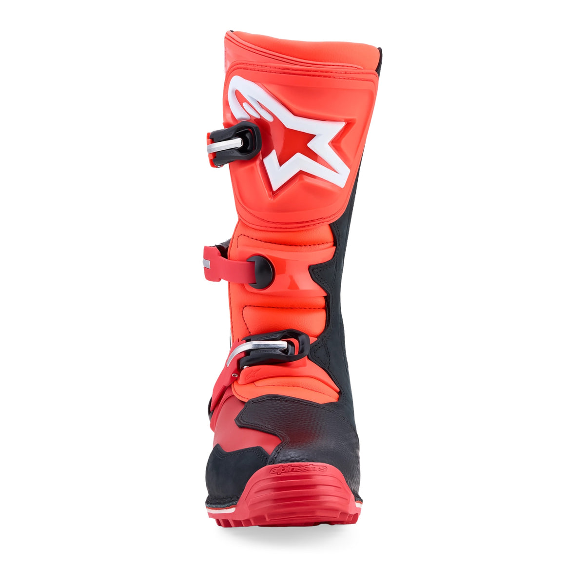 Alpinestars Tech T Trials Boots 2027 model Fluo Red/Red