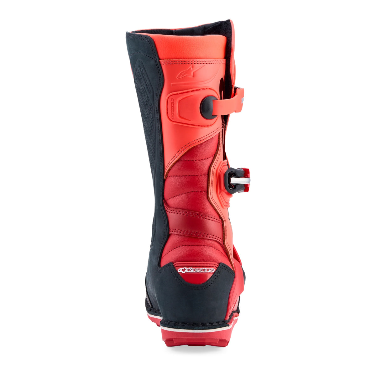 Alpinestars Tech T Trials Boots 2027 model Fluo Red/Red