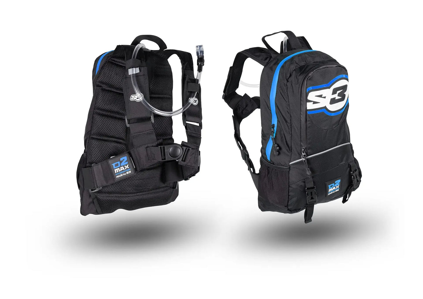 S3 BACKPACK + HYDRATION O2 MAX – 3L – Red/Blue/Yellow