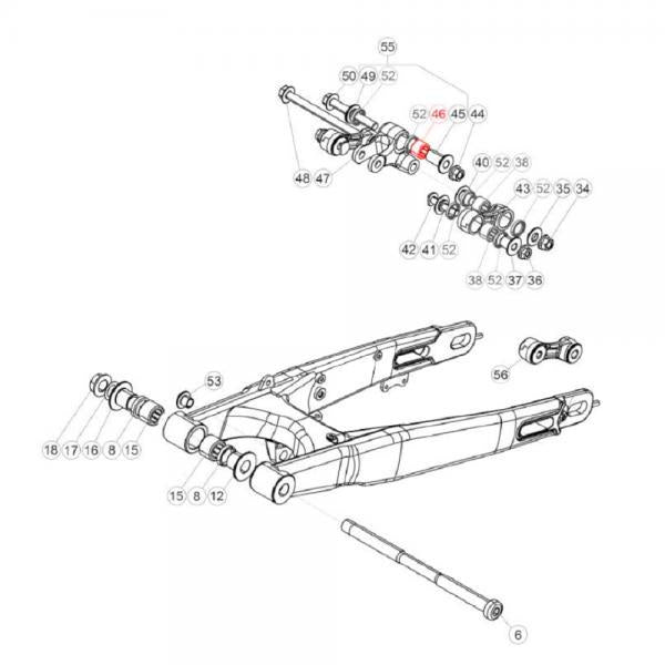 NEEDLE LINKAGE BEARING BETA MONTESSA TRS HK1512