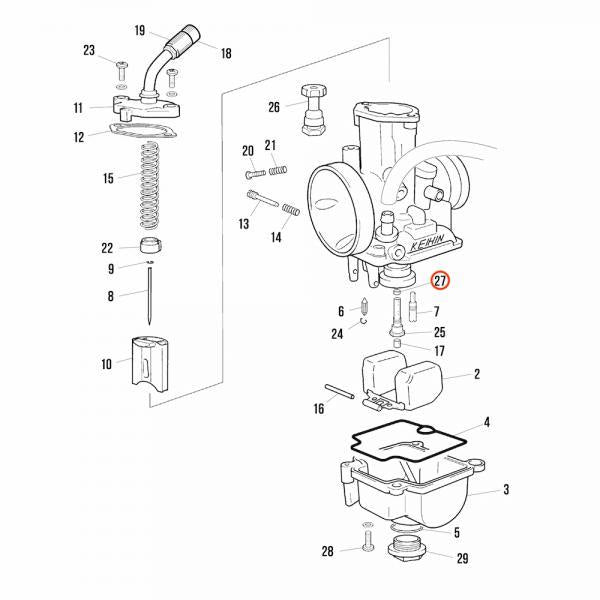Needle Jet PWK 28MM Carburettor