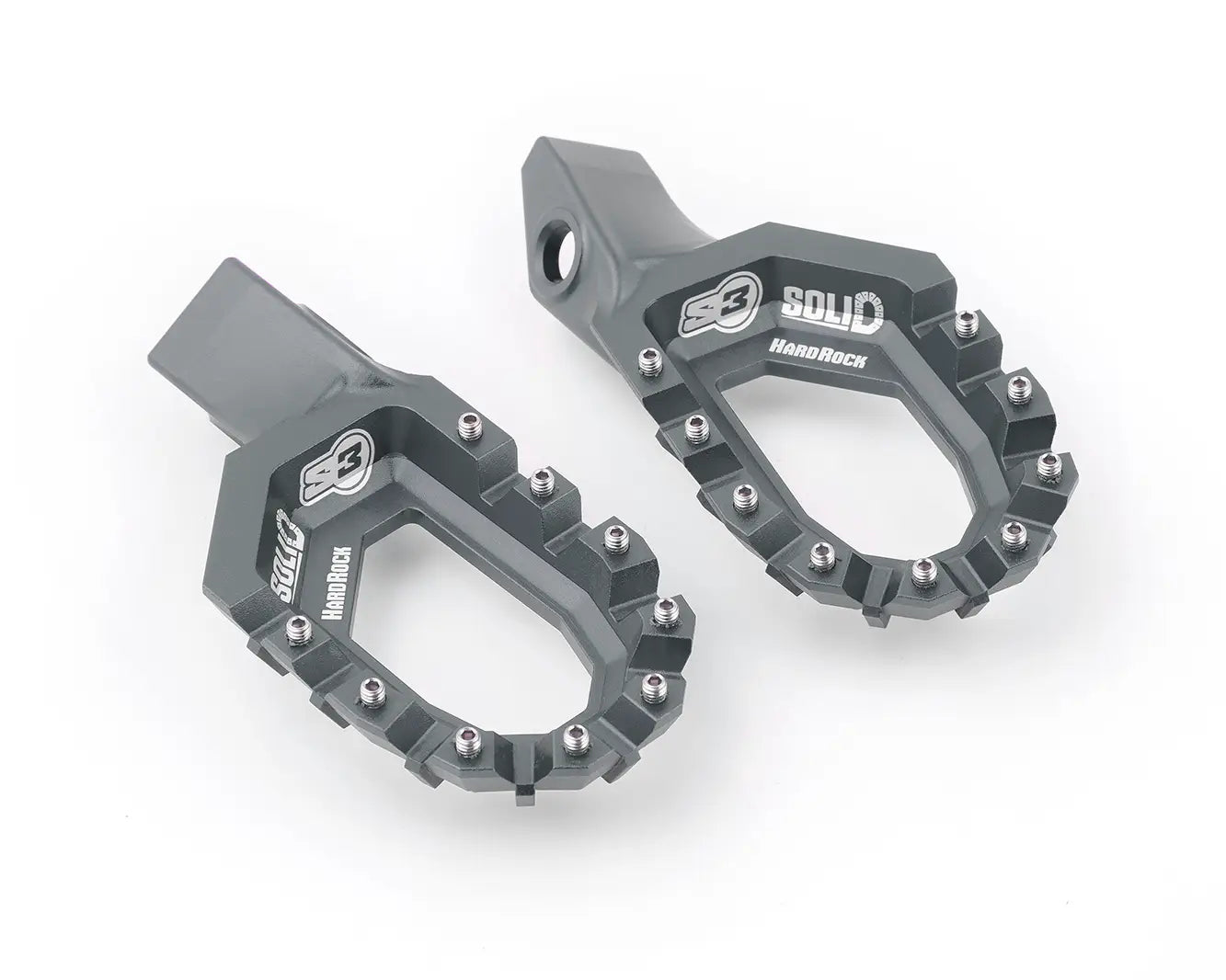 NEW – S3 Footrests Trial ‘Solid Hardrock’ – GASGAS TXT 2023 on – TITANIUM