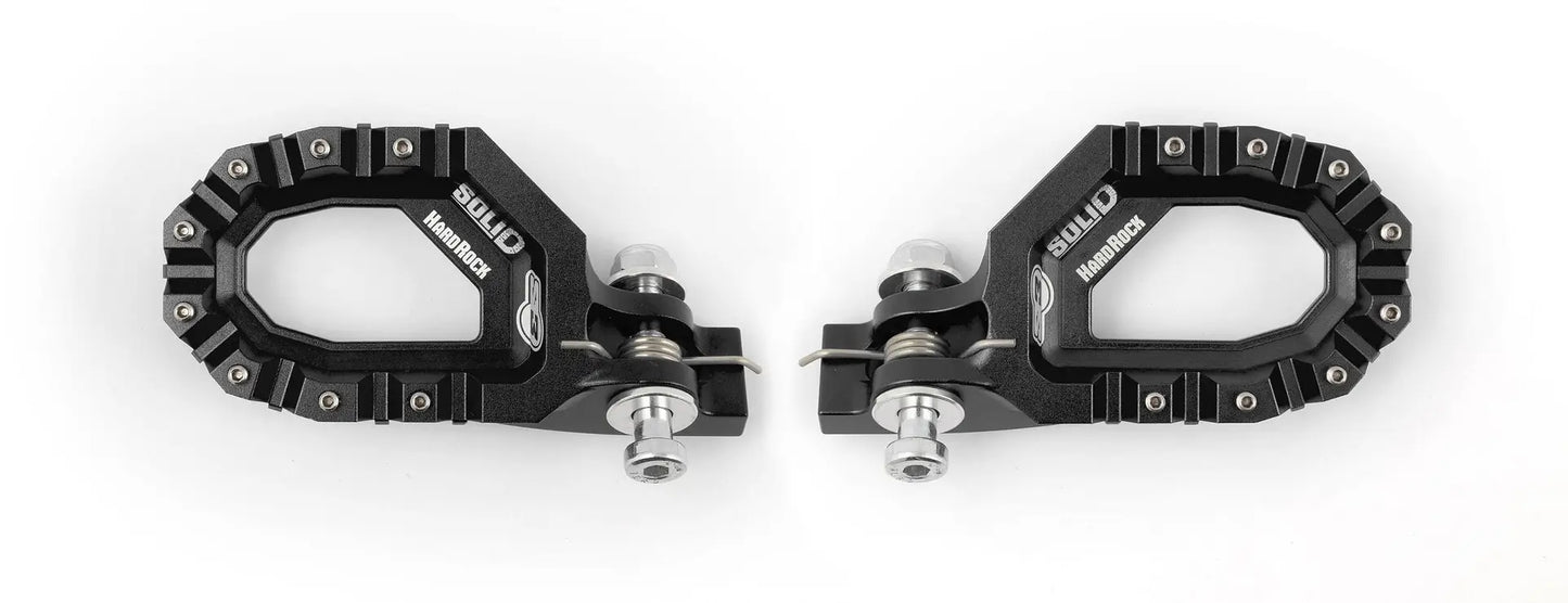 NEW – S3 Footrests Trial ‘Solid Hardrock’ – SHERCO/SCORPA 2023 on – BLACK