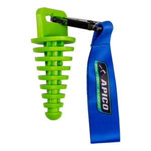EXHAUST PLUG 2-STROKE WITH LANYARD - Different Colours