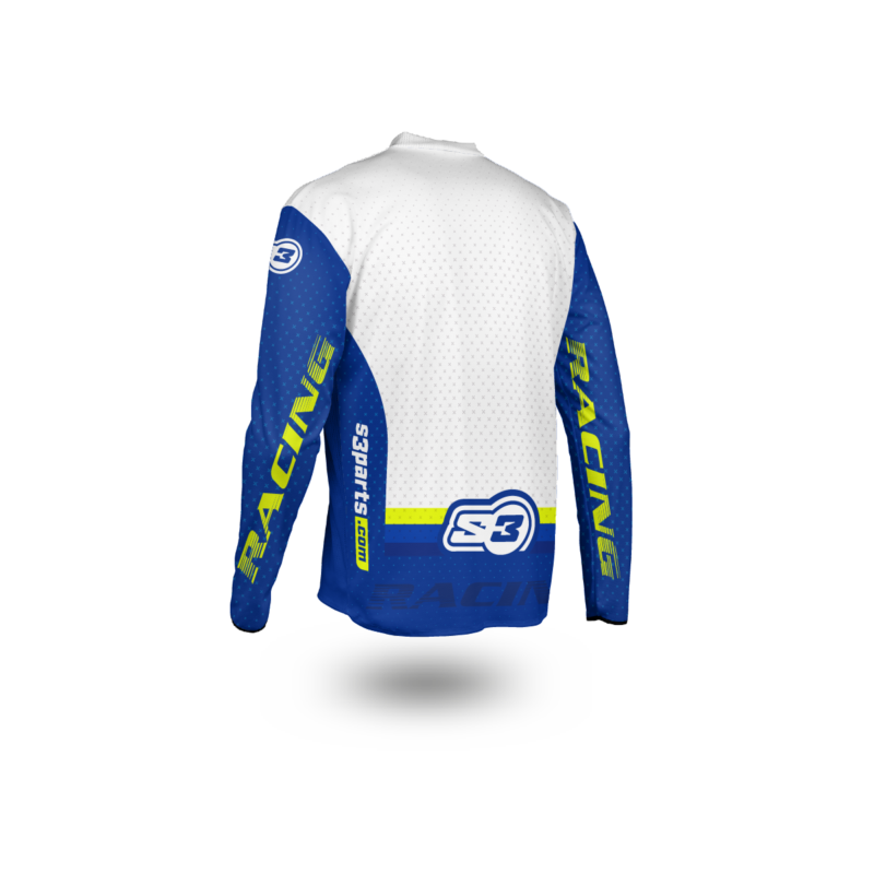 NEW 2025 RACING COLLECTION – TRIALS & ENDURO SHIRTS – BLUE