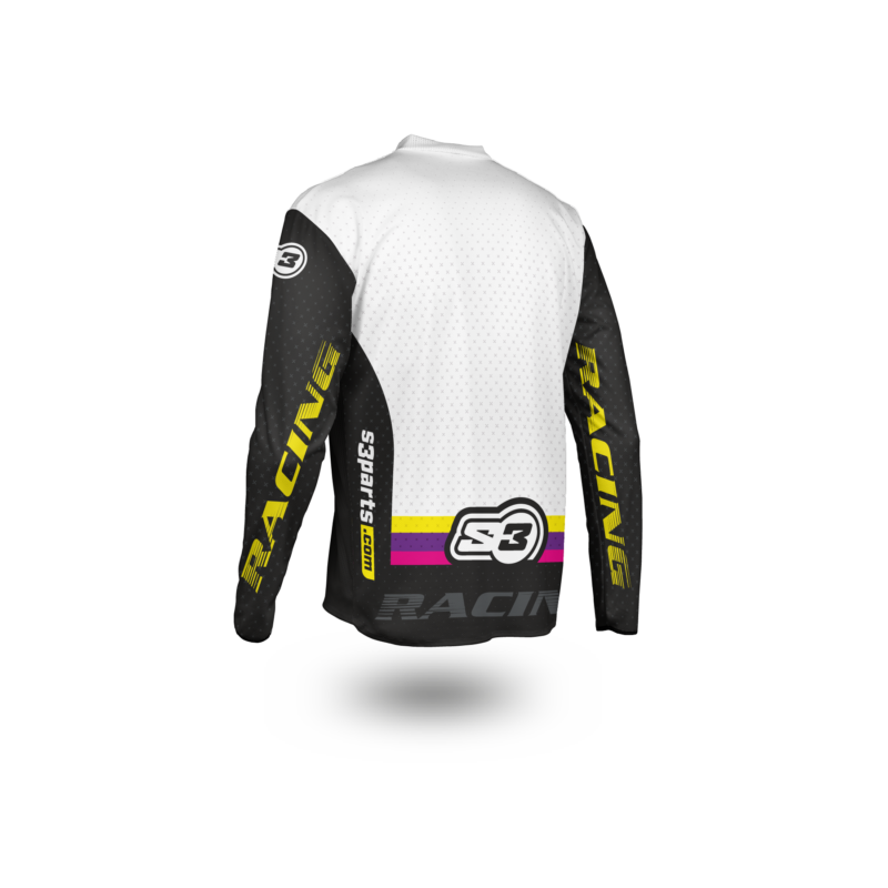 NEW 2025 RACING COLLECTION – TRIALS & ENDURO SHIRTS – BLACK / PINK