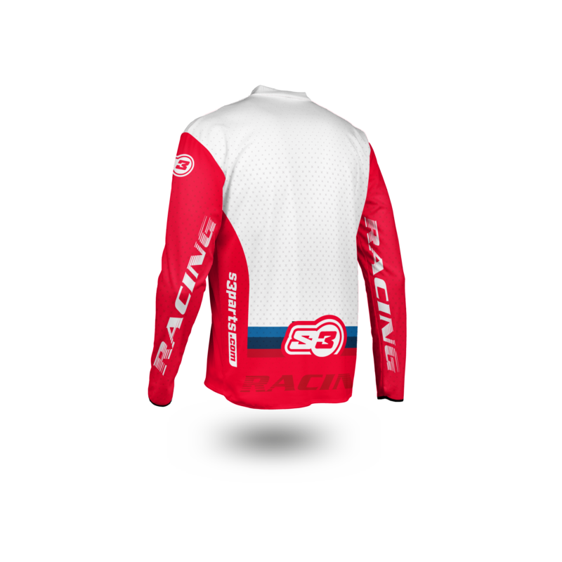 NEW 2025 RACING COLLECTION – TRIALS & ENDURO SHIRTS – RED
