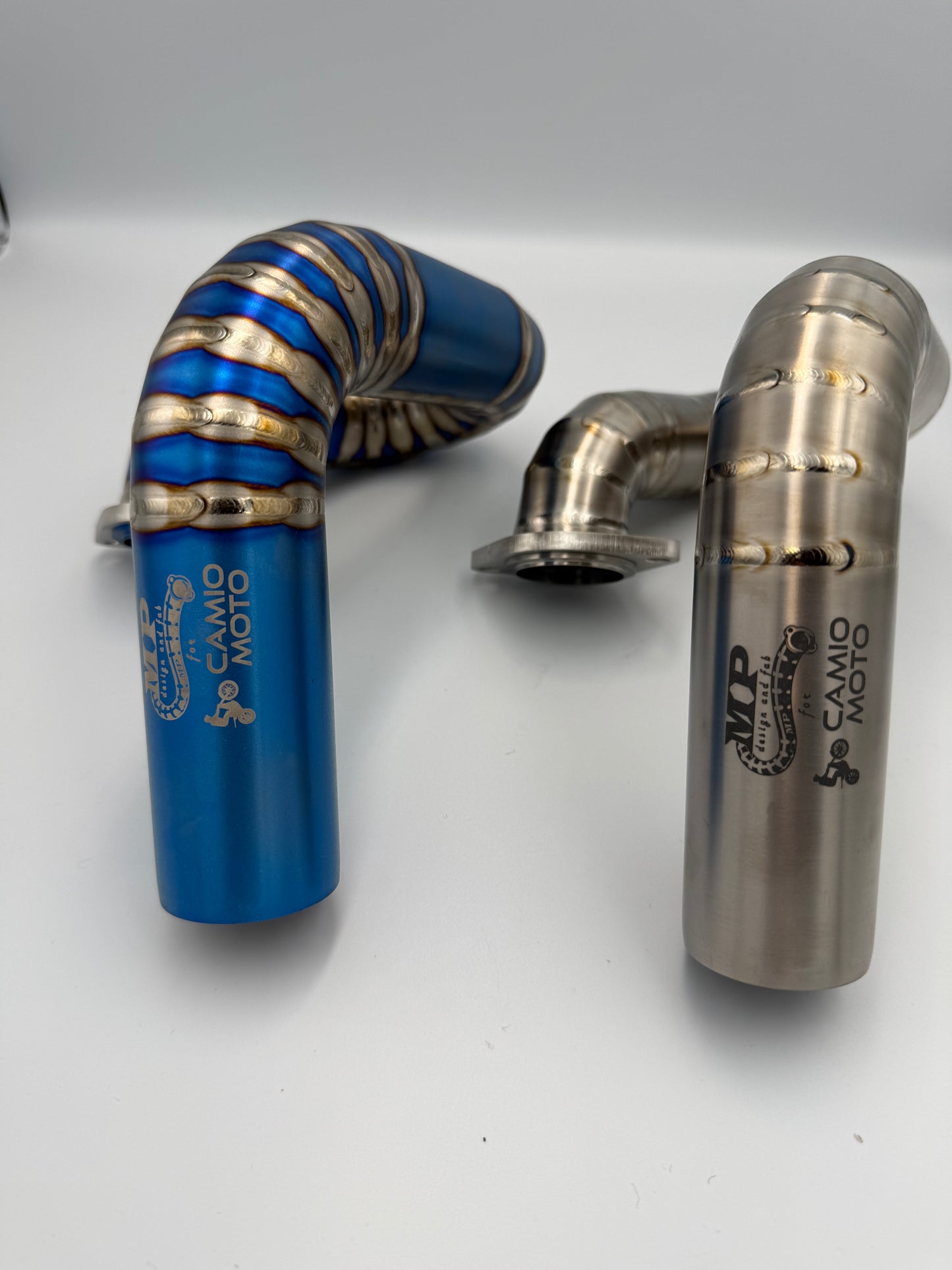 MP x Camio Moto Titanium exhaust for Vertigo Nitro