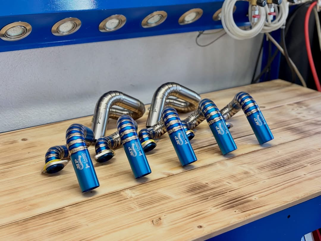MP x Camio Moto Titanium exhaust for Vertigo Nitro