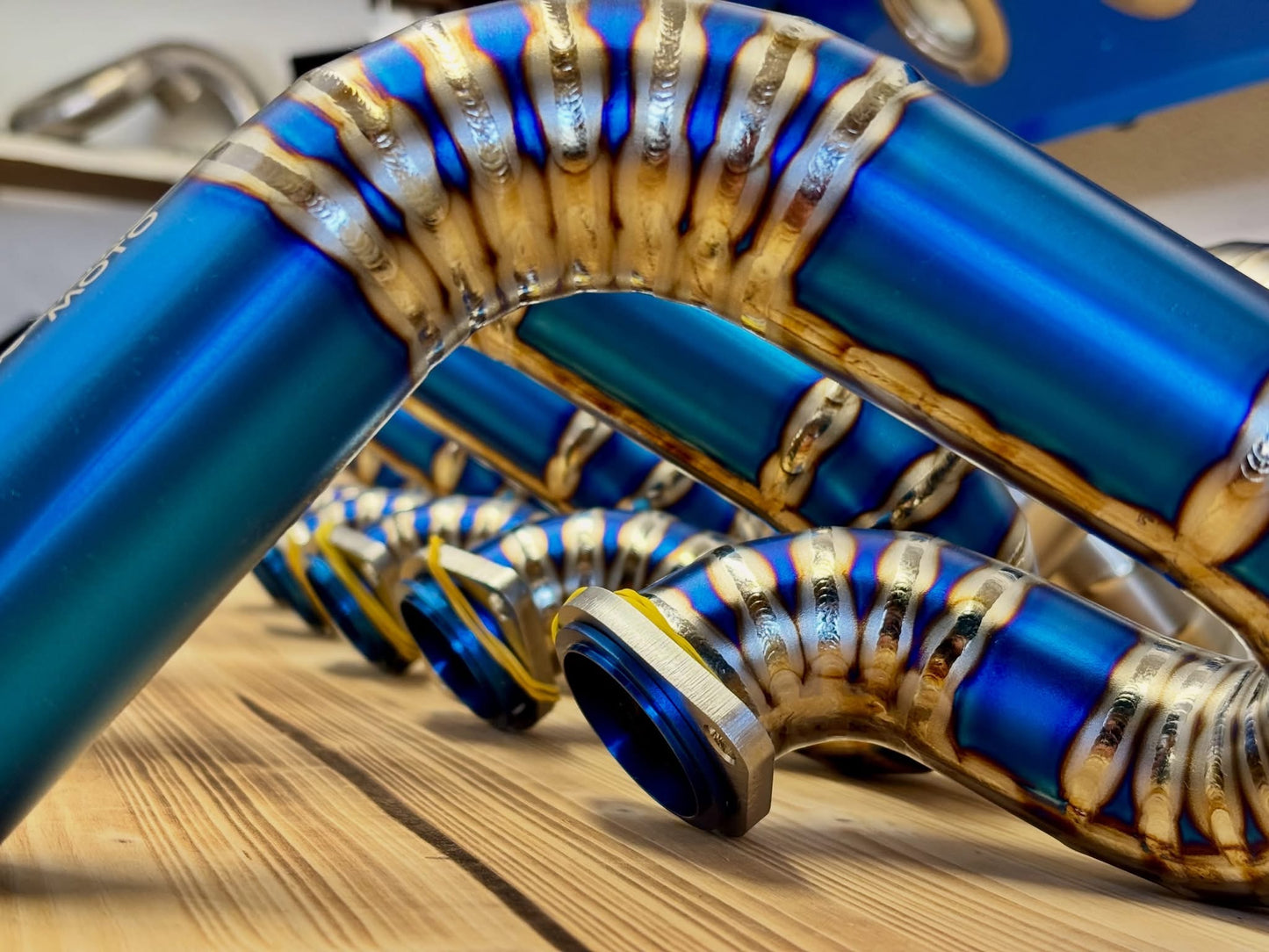 MP x Camio Moto Titanium exhaust for Vertigo Nitro