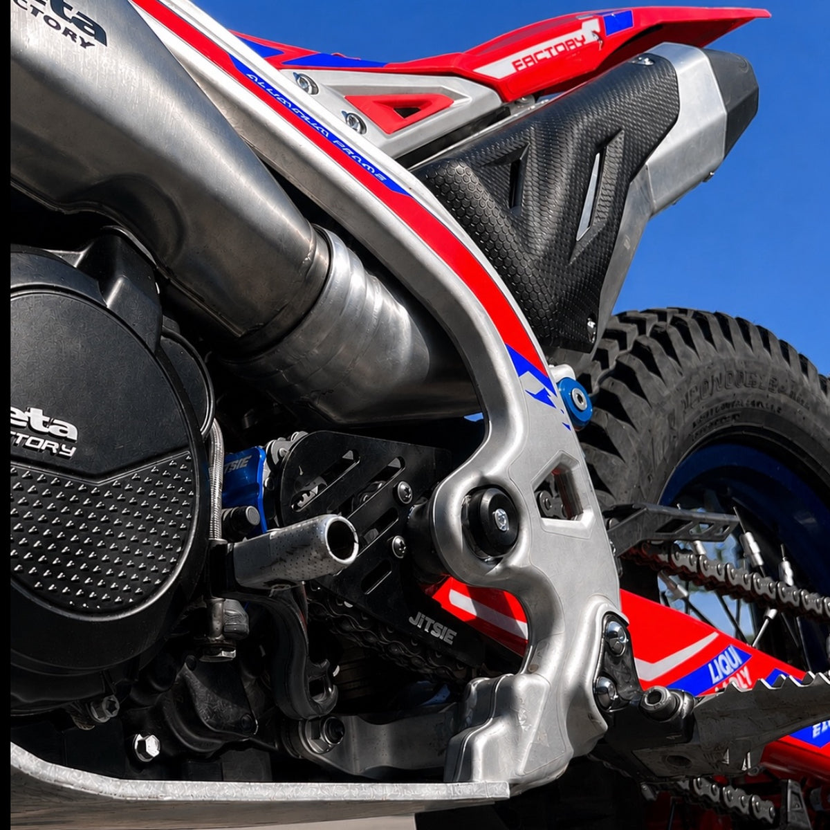 Jitsie Frame/Swingarm Spindle Kit Race Beta Evo/Sincro 09-26