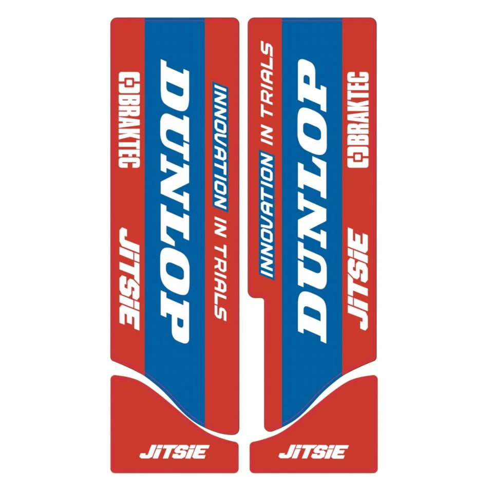 Jitsie Paioli Fork Stickers Dunlop