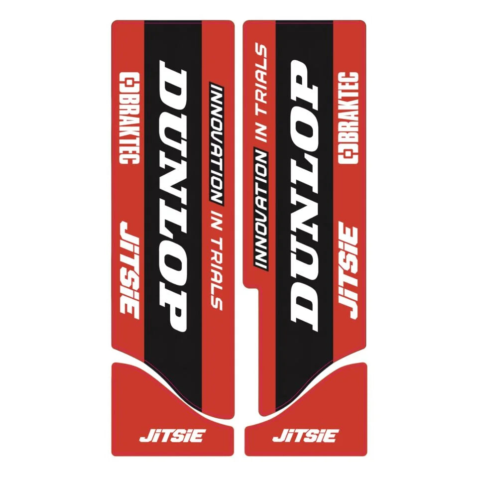 Jitsie Paioli Fork Stickers Dunlop