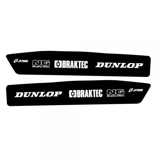Swingarm Stickers - Gas Gas Pro/Racing/Raga/Factory/GP 04-18