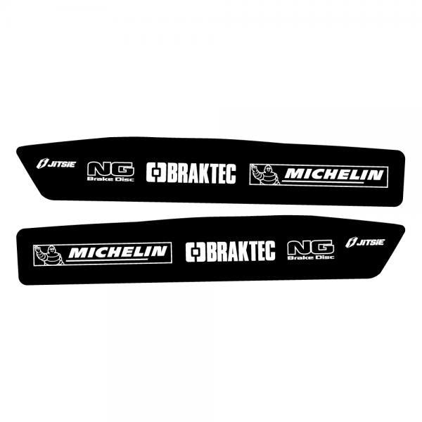 Swingarm Stickers - Gas Gas Pro/Racing/Raga/Factory/GP 04-18