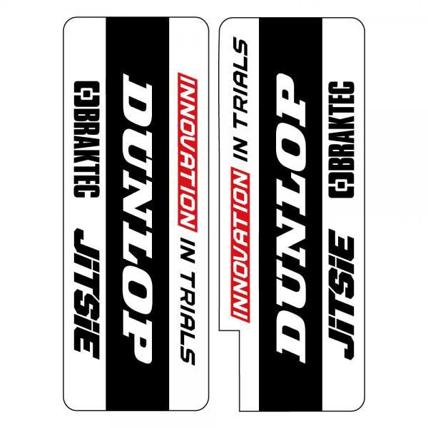 Fork Stickers - Black