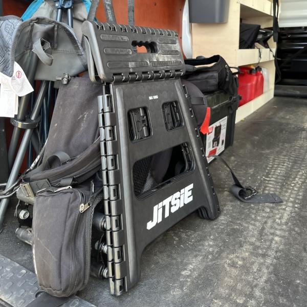 Foldable Plastic Moto Stand