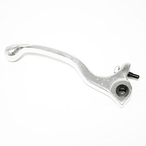 BRAKE LEVER FORGED TRIALS AJP 2 HOLE SILVER SHORT