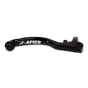 BRAKE LEVER ELITE FORGED TRIALS AJP, INC ADJUSTER BLACK/BLACK SHORT