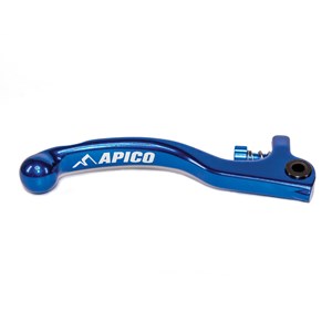 BRAKE LEVER ELITE FORGED TRIALS AJP, INC ADJUSTER BLACK/BLACK SHORT