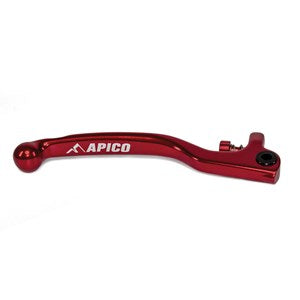 BRAKE LEVER ELITE FORGED TRIALS AJP, INC ADJUSTER BLACK/BLACK LONG
