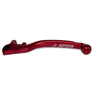 CLUTCH LEVER ELITE FORGED TRIALS AJP 2 HOLE, INC ADJUSTER BLACK/BLACK LONG