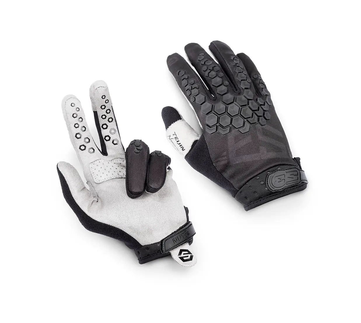 ‘NUTS’ Enduro Gloves – BLACK