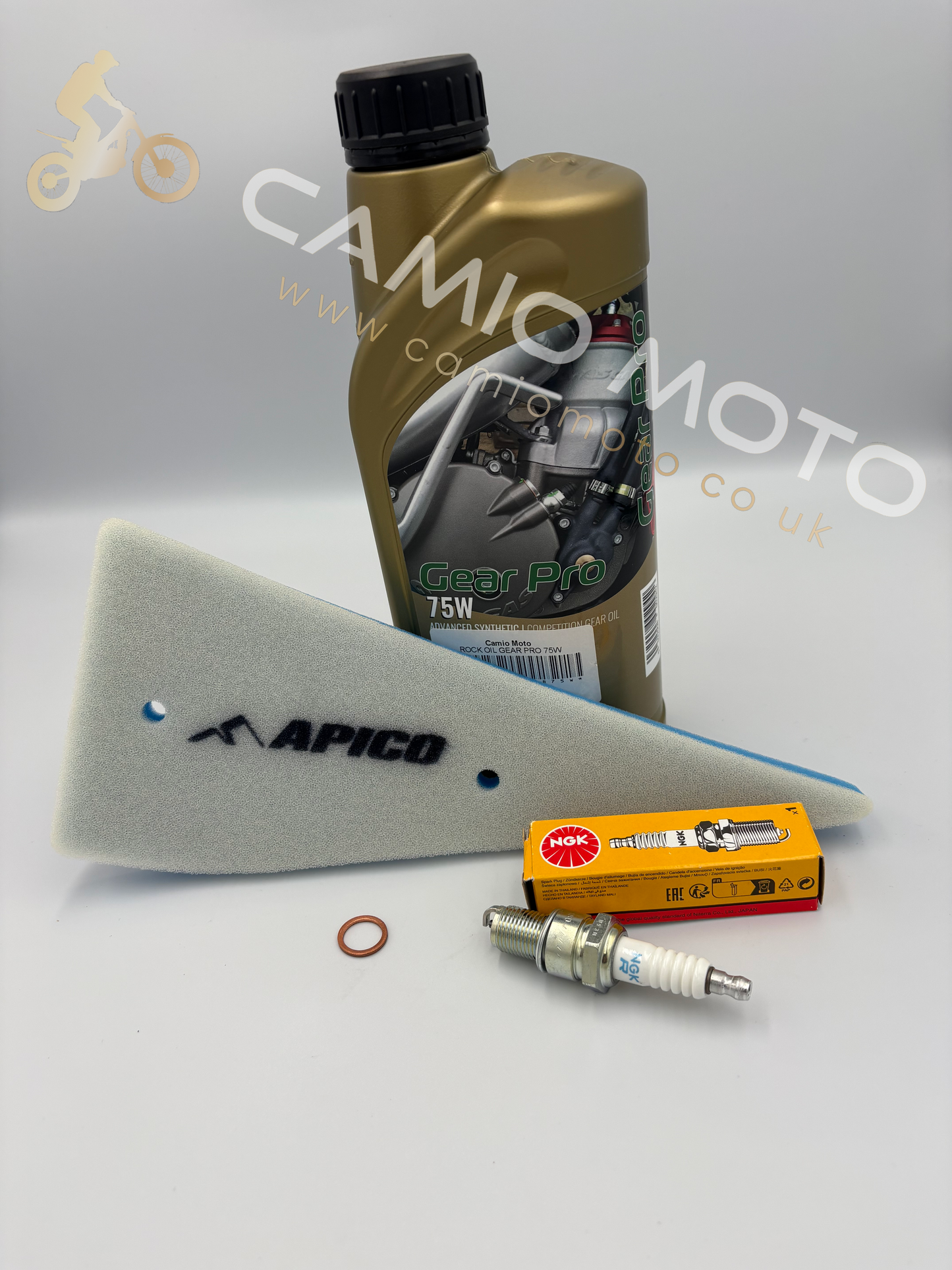 Trials Service Kit - GAS GAS TXT 125/200/280/321 00-06 (Twin Air + Apico)