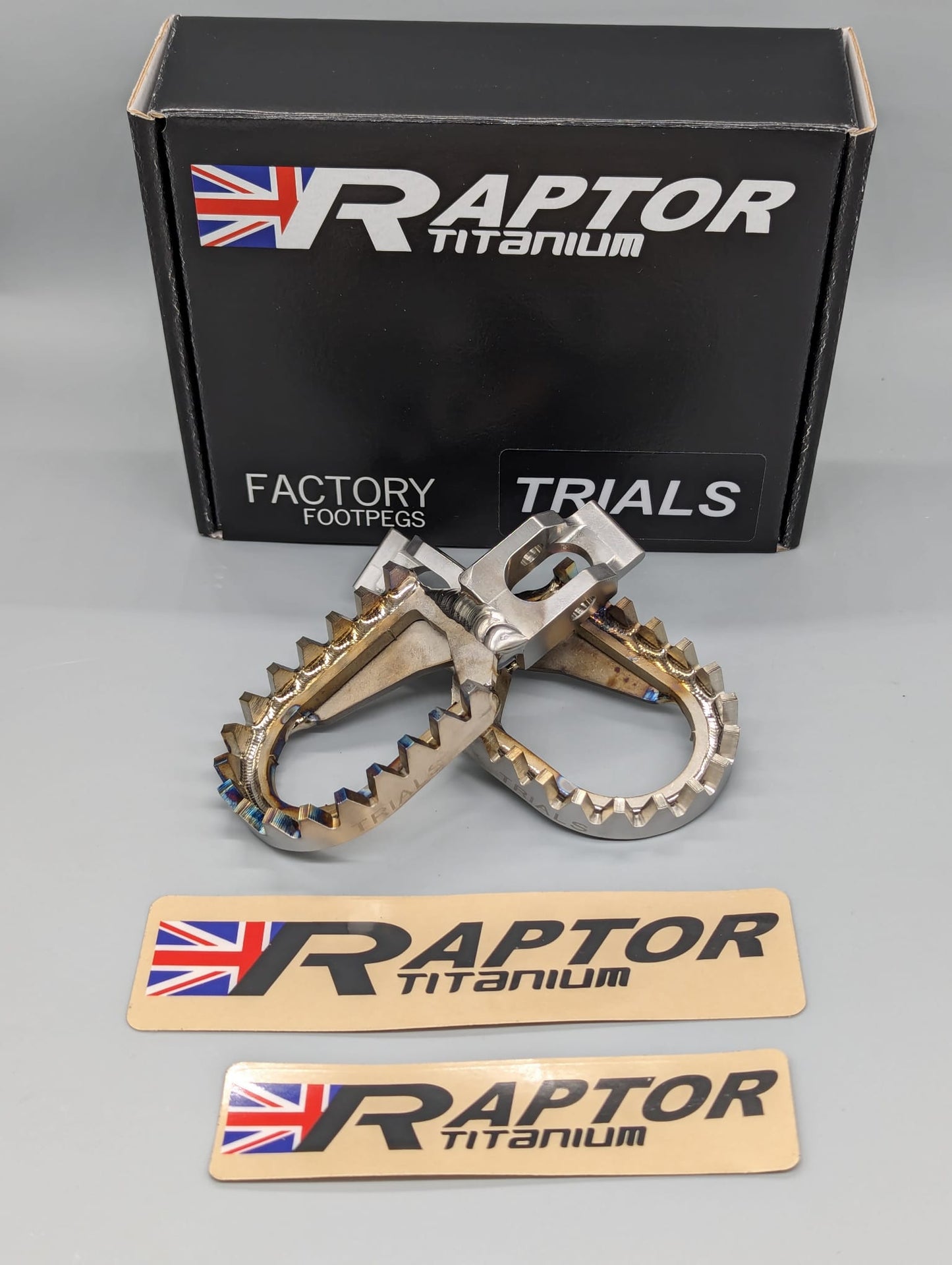 RT002 Trials Scorpa/Sherco Titanium Footpegs