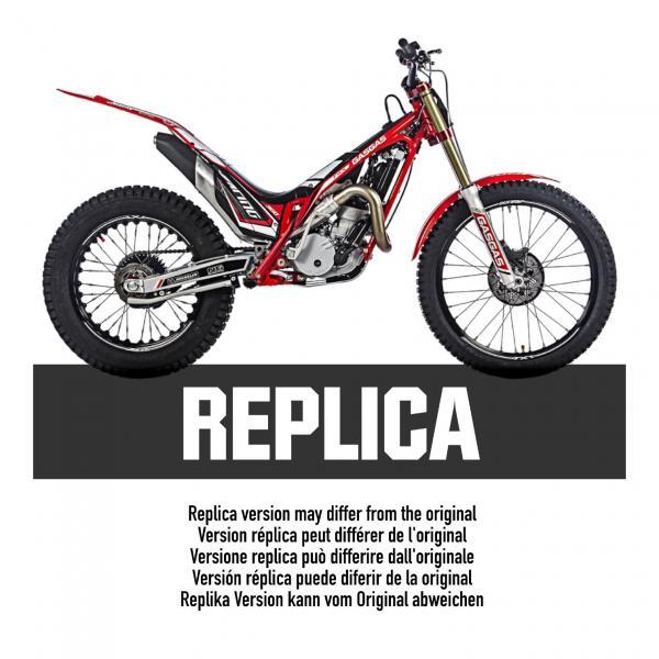 Front/Rear Mudguard Sticker Gas Gas TXT Racing 2018