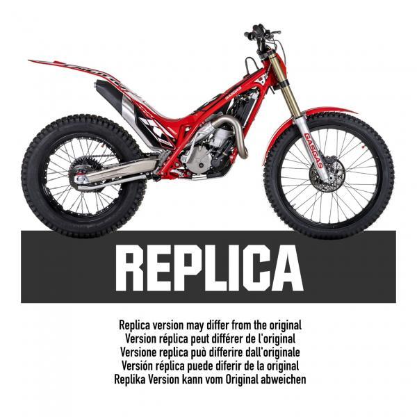 Front/Rear Mudguard Sticker Gas Gas TXT Racing 2020