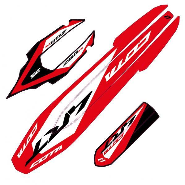 Front/Rear Mudguard Sticker Montesa 4RT 260R 2022
