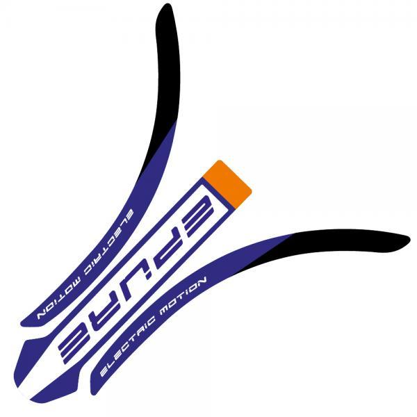 Front/Rear Mudguard Sticker EM Epure 20-21