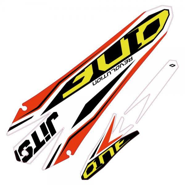 Front/Rear Mudguard Sticker Replica TRS One 2022