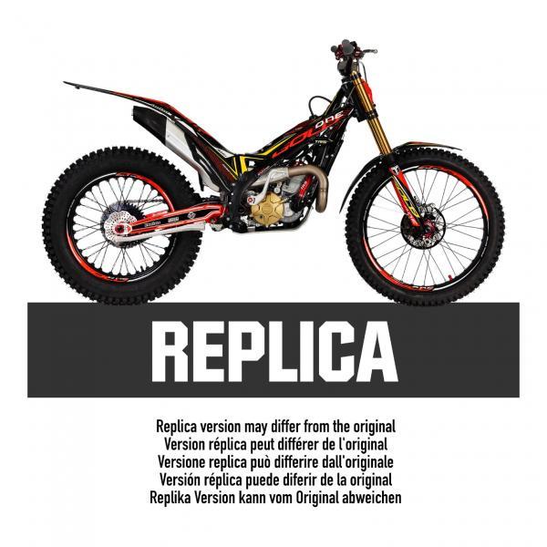 Front/Rear Mudguard Sticker Replica TRS Gold 2021