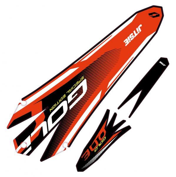 Front/Rear Mudguard Sticker Replica TRS Gold 2022