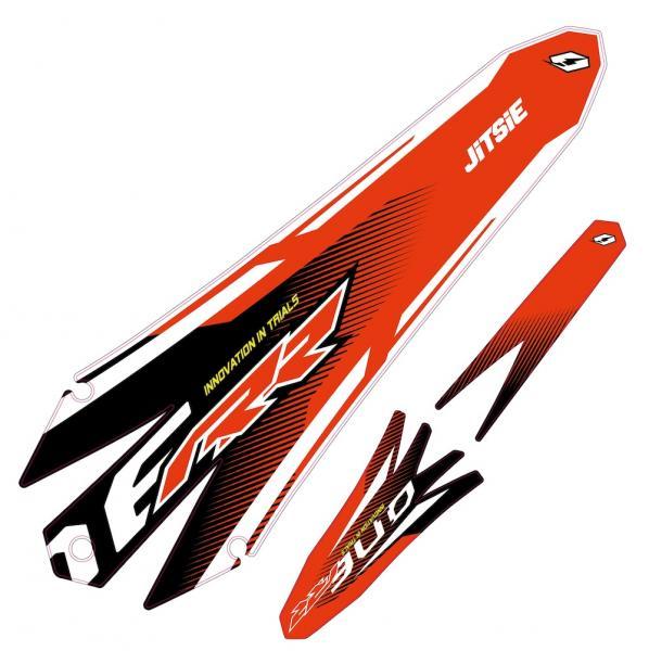 Front/Rear Mudguard Sticker Replica TRS One RR 2023