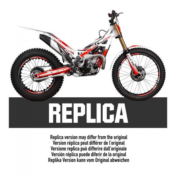 Front/Rear Mudguard Sticker Replica TRS One RR 2024
