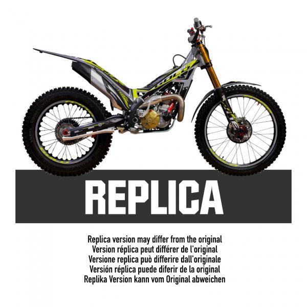 Front/Rear Mudguard Sticker Replica TRS Gold 2024