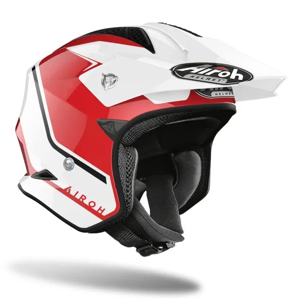 Airoh TRRS Keen Gloss Red/White Trials Helmet