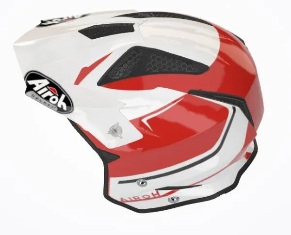 Airoh TRRS Keen Gloss Red/White Trials Helmet