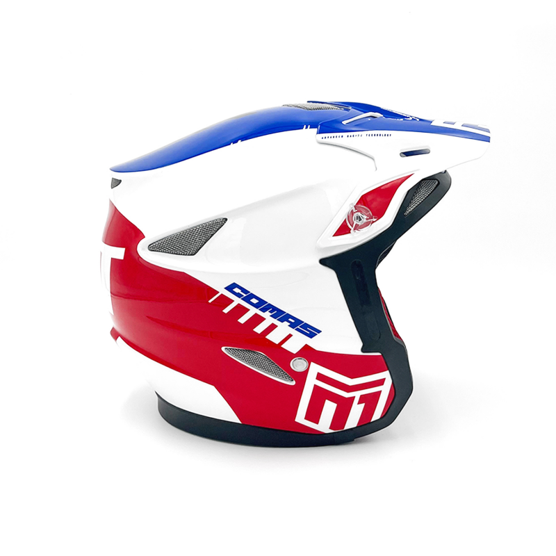 CT01 Race Moto Helmet WHITE