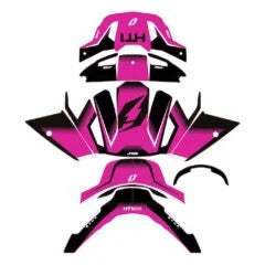 Jitsie HT1 Helmet Sticker Wrap Bamr
