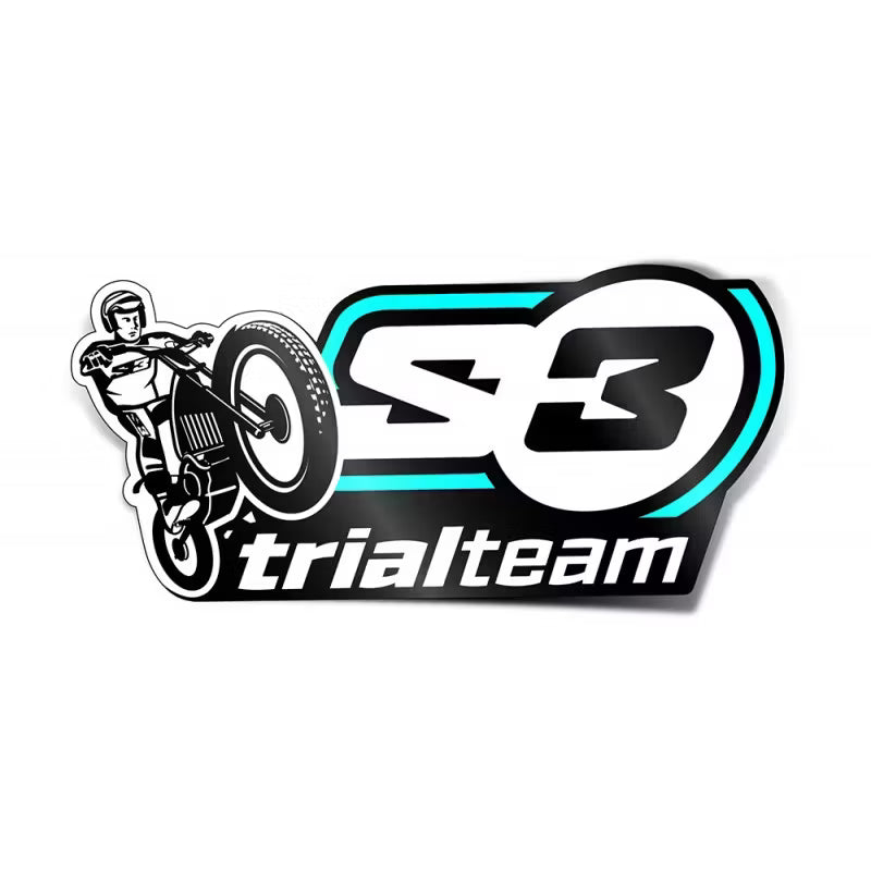 S3 Sticker Truck Size TRIAL TEAM