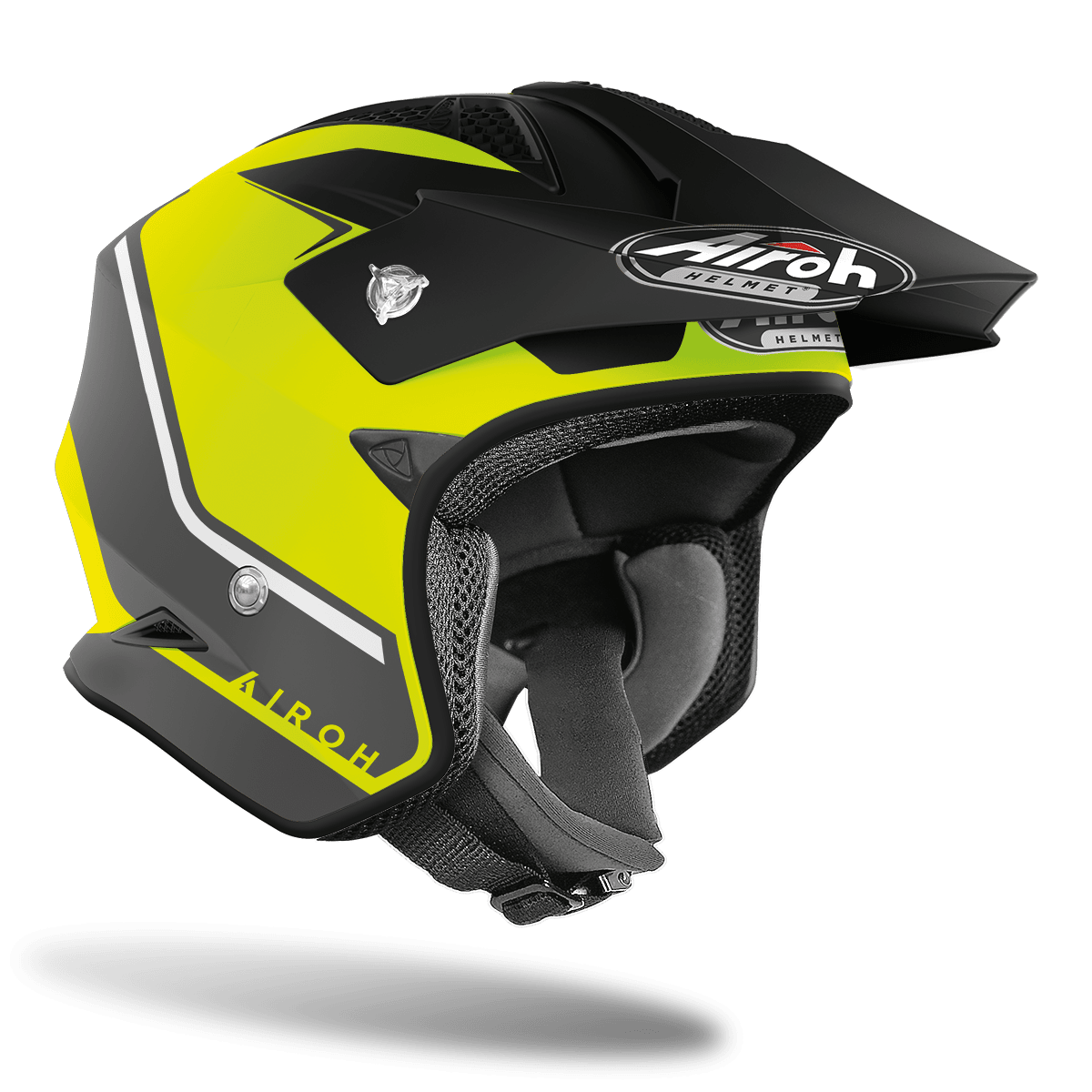 Airoh TRRS Keen Matt Yellow Trials Helmet